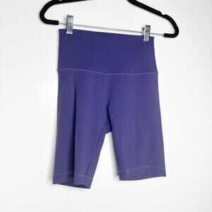 Lululemon Wunder Train High Rise Shorts Women's Purple Size 4